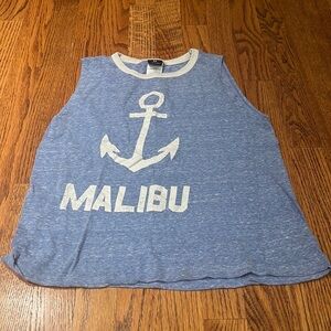 Stranded Woman’s Blue Malibu Tank Size XS